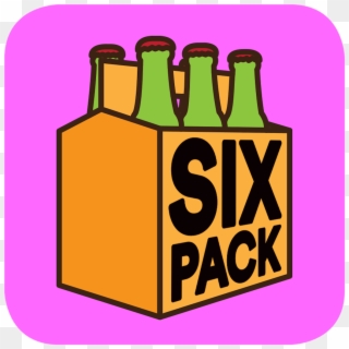 Sixpack - Six Pack Beer Clipart - Png Download