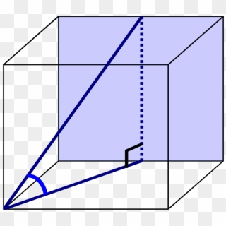 Angle Between The Diagonal Base - Base Diagonal Clipart