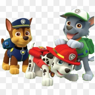 Chase Marshall Rocky - Chase Paw Patrol Png Clipart