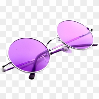 Sticker Png Purple Aesthetic Moodboardpng - Purple Glasses Aesthetic Clipart