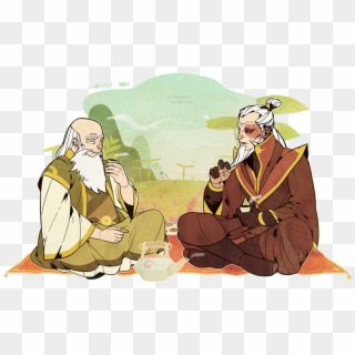 The Last Airbender Leaves From The Vine - Uncle Iroh Fan Art Clipart