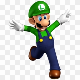 Luigi Bros, Mario And Luigi, Mario Kart, Super Smash - Luigi In Super Mario Clipart