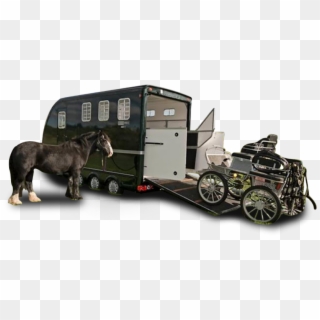 Carriage Treka Exterior - Horse Carrier Concept Art Clipart