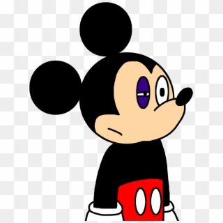 Mickey Mouse With Black Eye Clipart