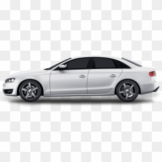 Side View Of The Car - 2017 Genesis G80 White Clipart