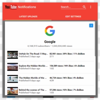 Github Wassup Youtube Notifications A Chrome Extension - Youtube Notifications Example Clipart