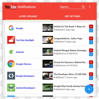 Github Wassup Youtube Notifications A Chrome Extension - Youtube New Video Notification Clipart