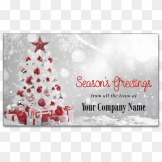 C128 Custom Tree & Presents - Christmas Day Clipart