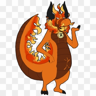 Fire Dragon God V2 Clipart