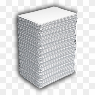 White Paper Stack - Box Clipart