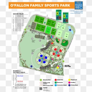 Field Map - - O Fallon Soccer Complex Map Clipart