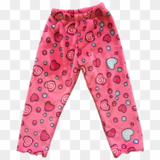 Pink Hearts Pants - Pajamas Clipart
