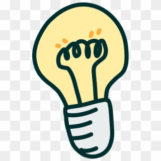 Light Idea Lamp - Idee Lamp Png Clipart