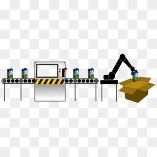 Conveyor System Conveyor Belt Factory Assembly Line - Conveyor Belt Factory Icon Clipart