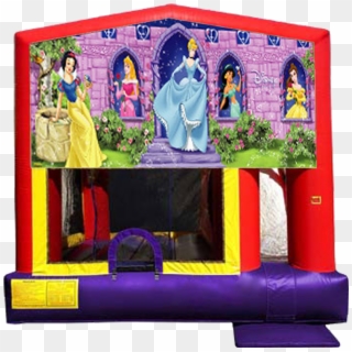 Disney Princess Combo 4 In 1 From Awesome Bounce Of - Sesame Street Elmo Bounce House Clipart