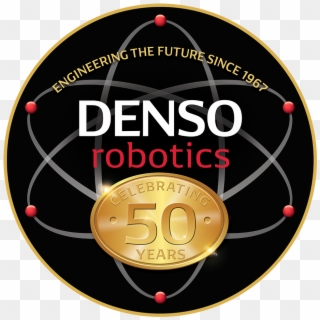 Celebrating 50 Years Of Denso Robotics - Circle Clipart
