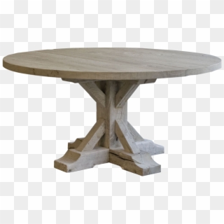 Hugo Round Dining Table Round Farmhouse Table Tables - Outdoor Table Clipart