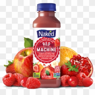 Naked Juice , Png Download - Naked Juice Red Machine Clipart