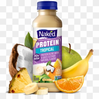 Naked Juice , Png Download - Naked Juice Protein Zone Clipart