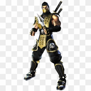 Scorpion As He Appears In Mortal Kombat Deadly Alliance Clipart