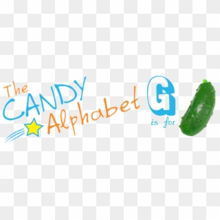 Candy A To Z - Calligraphy Clipart