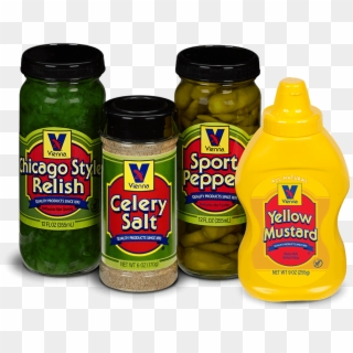 Chicago Style Condiment Kit - Sport Peppers Clipart