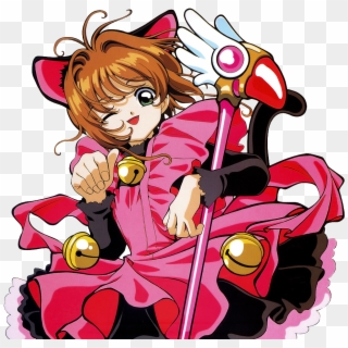 Cardcaptor Sakura Transparent Png - Kinomoto Sakura Pink Cat Clipart