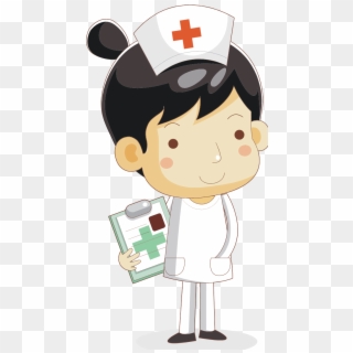 Cartoon Picture Of A Nurse - Student Nurse Cartoon Clipart