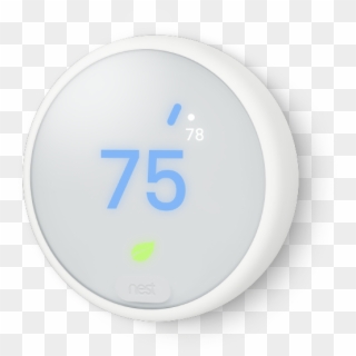 Nest Thermostat E Image - Circle Clipart