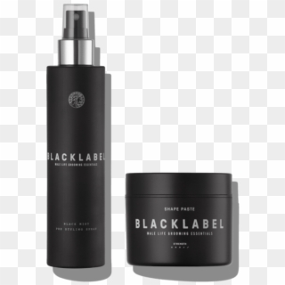 Black Mist & Shape Paste Subscribe - Black Label Pre Styling Mist Clipart