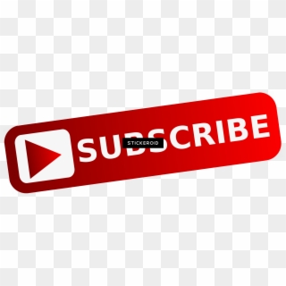 Youtube Subscribe Red - Png Subscribe Youtube Button Clipart