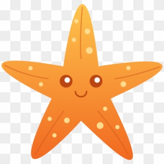 Sea Star Clipart Sea Star Clipart - Cute Starfish Clipart - Png Download