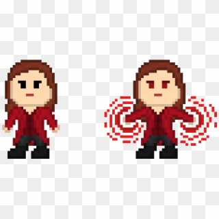 Scarlet Witch - Scarlet Witch Pixel Art Clipart