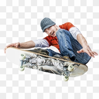 Skater Guy 2 - Skateboard Deck Clipart