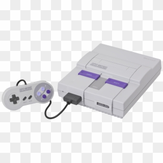 Snes Mod1 Console Set Clipart