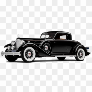 Classic Car Png - Black Vintage Rolls Royce Clipart