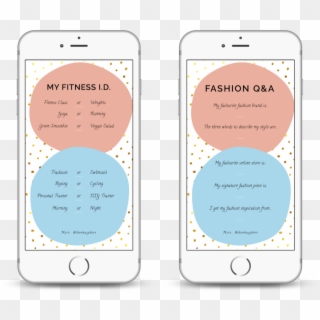 Q&a Instagram Story Template From Theemasphere - Iphone Clipart