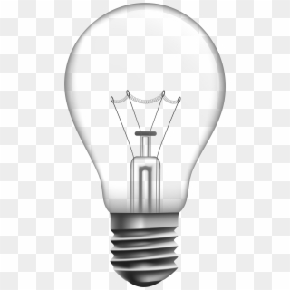 Transparent Light Bulb Png Clip Art - Light Bulb With Transparent Background