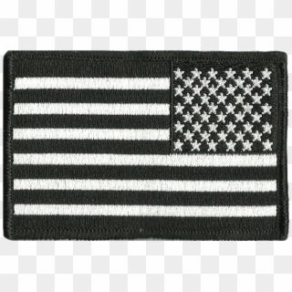 1024 X 1024 8 - Black And White Reversed Flag Patch Clipart