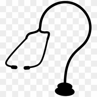 Big Image - Stethoscope Question Mark Png Clipart