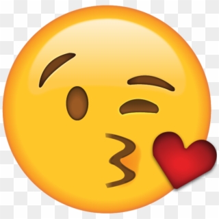 Blow Kiss Somebody You Love A Sweet - Kiss Emoji Clipart