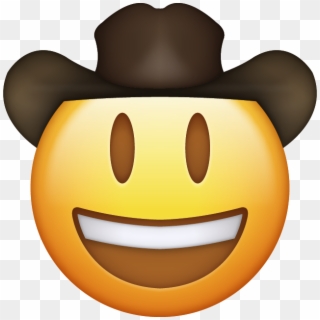 Emoji Emoticons Monkey Omg - Cowboy Emoji Png Clipart