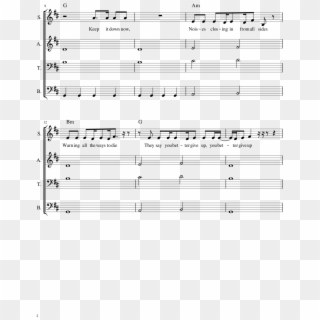 Burn The White Flag Sheet Music Composed By Opb Joseph - Music Clipart