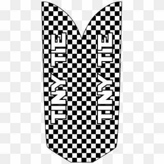 Checker Flag - Friendship Bracelet Design Template Clipart
