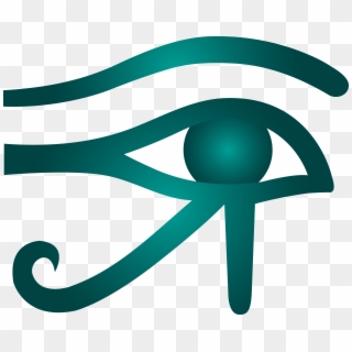 Eye Of Horus Teal Clip Art - Png Download