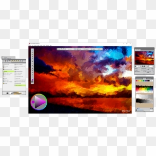 Immerse Yourself In Natural-media® That Mimics Reality - Corel Painter 11 Clipart