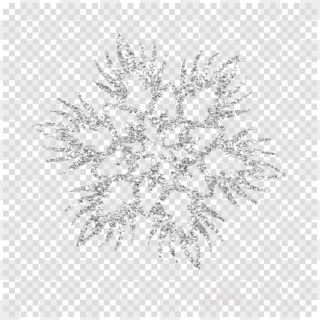 Silver Snowflakes Png Clipart Snowflake Crystal Transparent Png