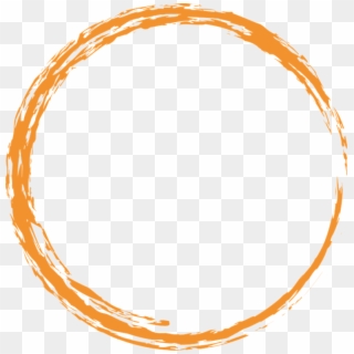Orange Round Circle - Circle Vector Png Design Clipart