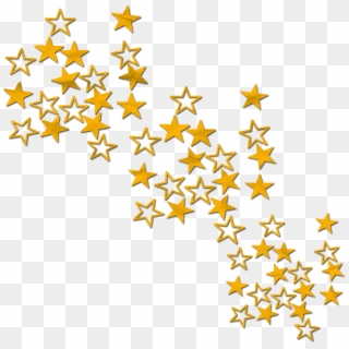Estrellas Doradas Vector Png Clipart