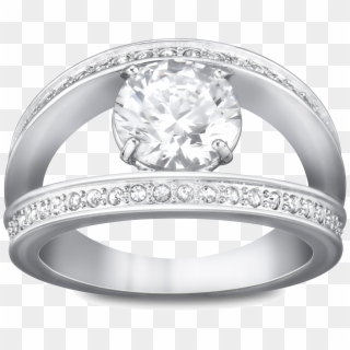 Silver Jewelry Png Image - Swarovski Ring Vitality Clipart